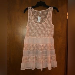 Maurices blush baby doll tank. Size M. NWT